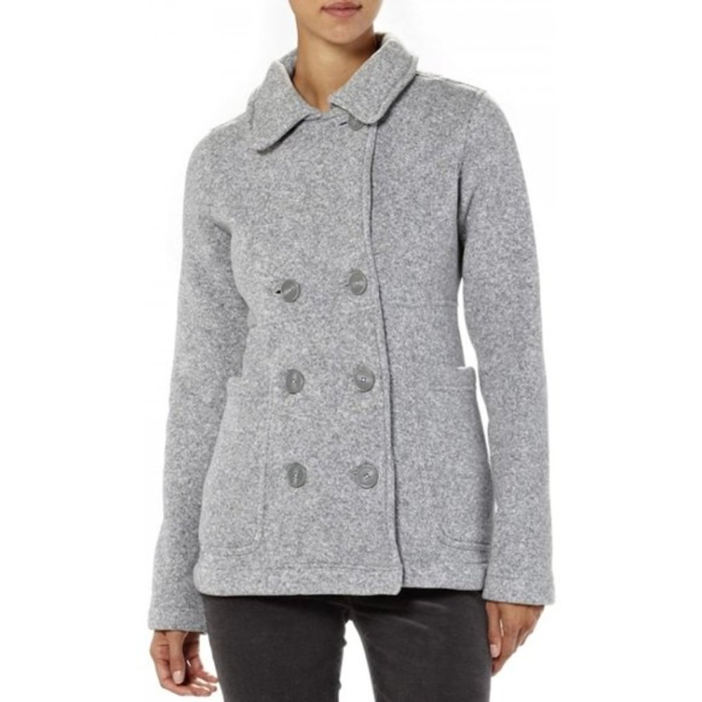 Patagonia Women's Birch White Better Sweater Peacoat w/ Pockets - Size S